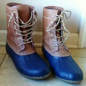 KHOMBU Women's Winter Snow Duck Boot